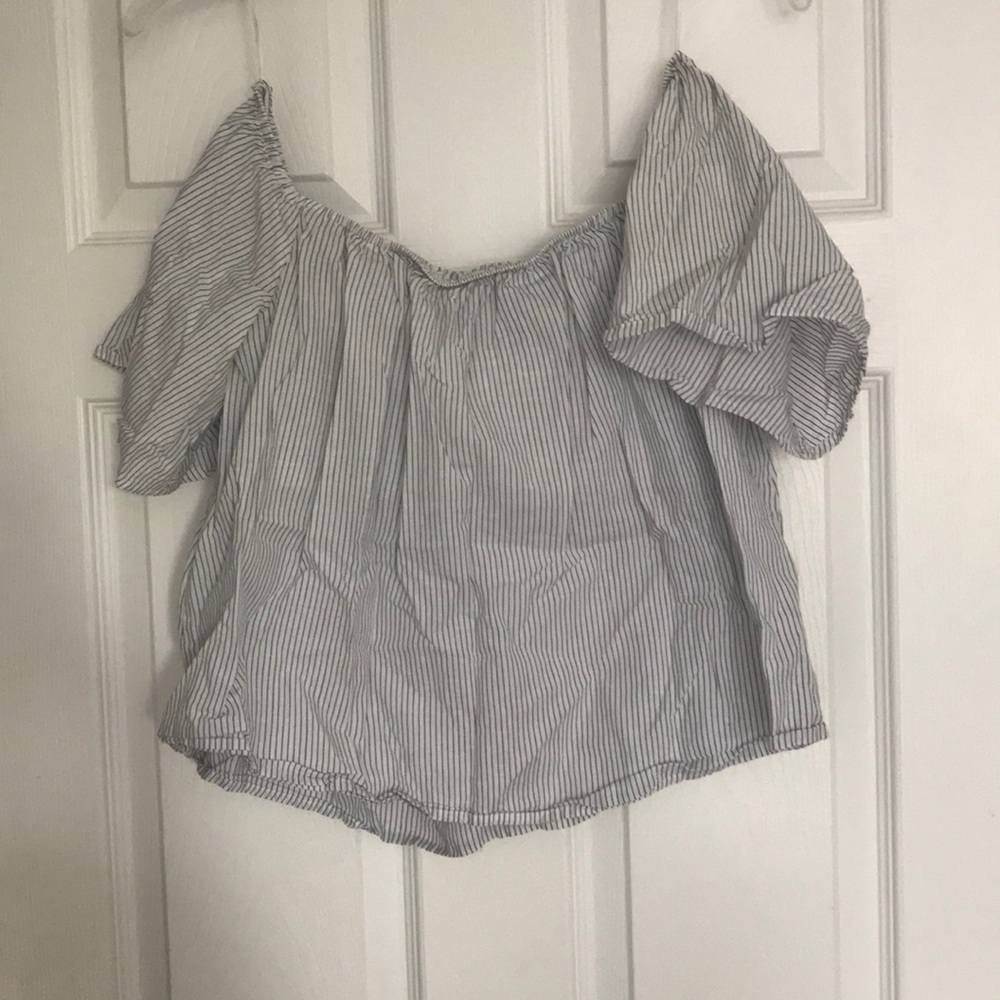 Strapless crop top!